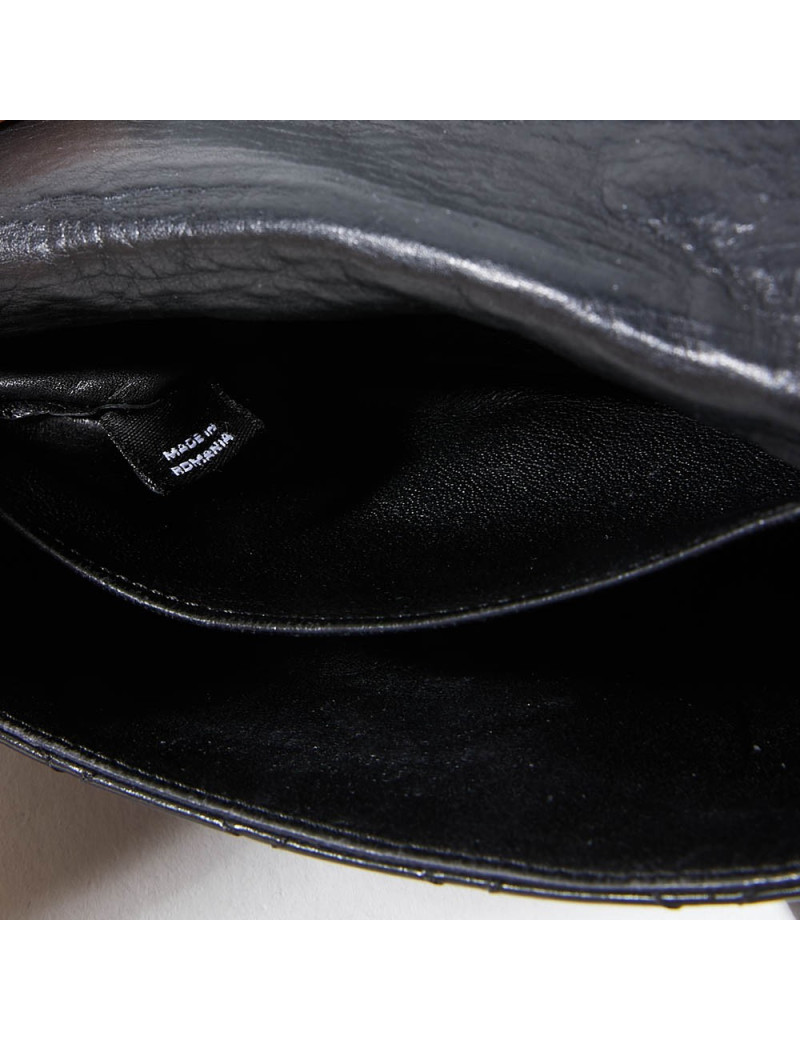 Ceinture Pochette CHANEL cuir matelassé noir