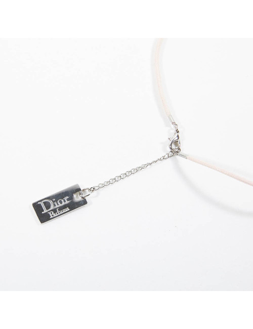 Collier DIOR ruban métal 