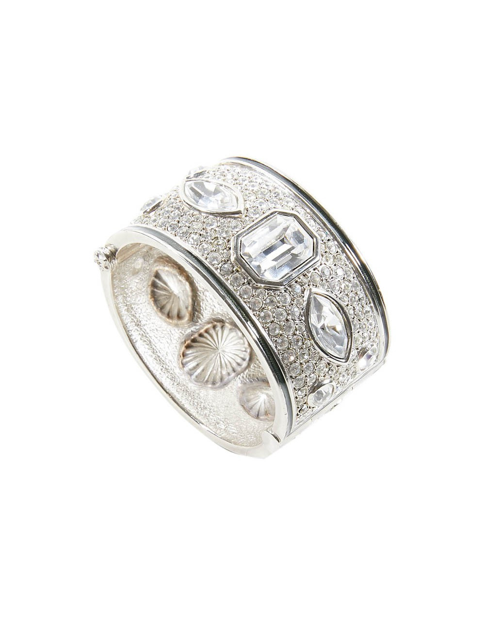 Bracelet CHRISTIAN DIOR Vintage cabochons cristal