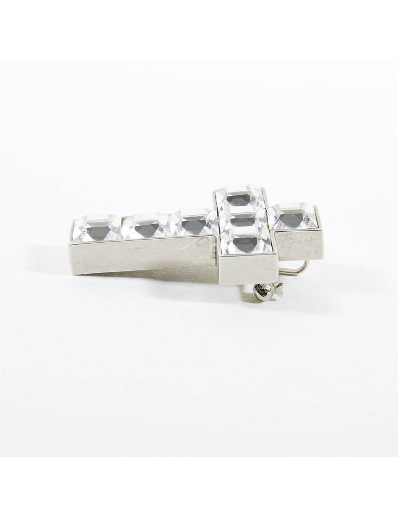 Pendentif broche CHRISTIAN DIOR Croix