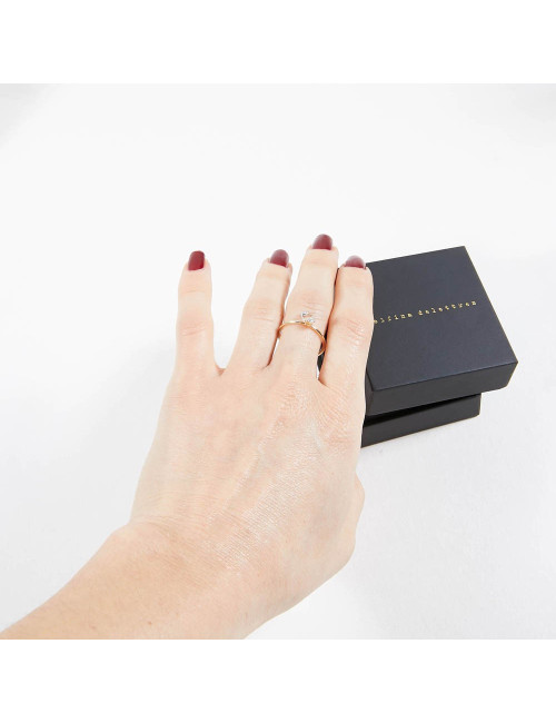 Delfina Delettrez gold and diamond ring Size 52