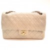 Chanel Timeless classic bag in beige