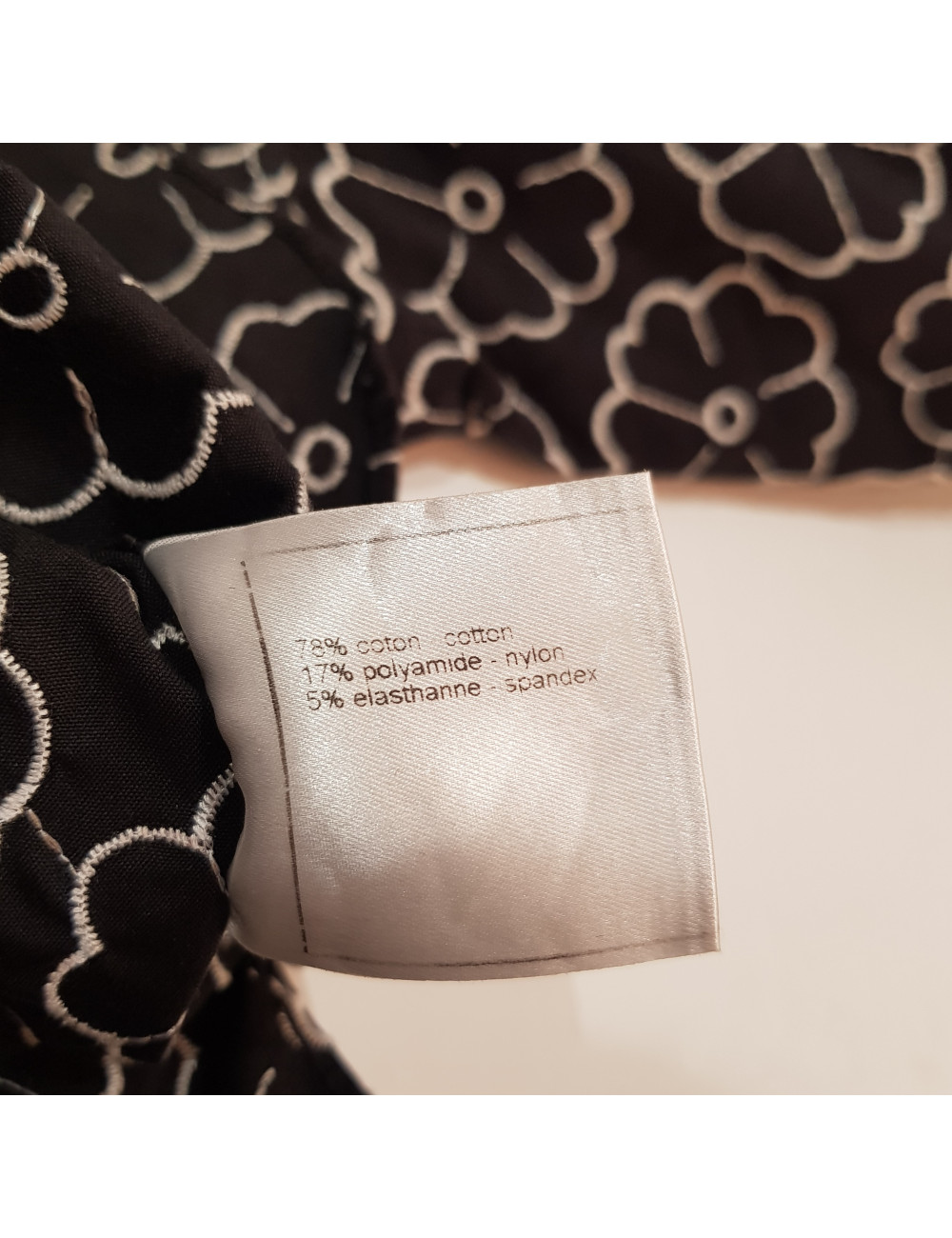 Blouse CHANEL à fleurs