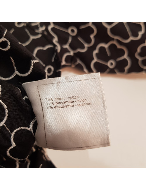 Blouse CHANEL à fleurs