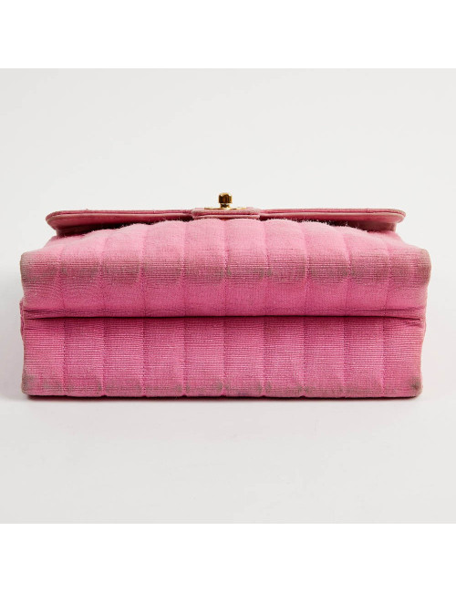 Sac CHANEL en ottoman rose