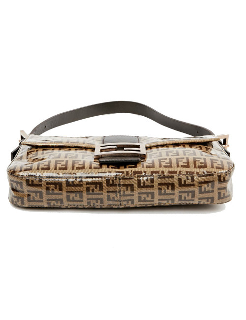 Baguette FENDI monogramme toile 