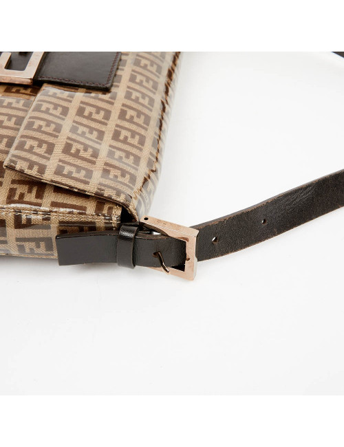 Baguette FENDI monogramme toile 