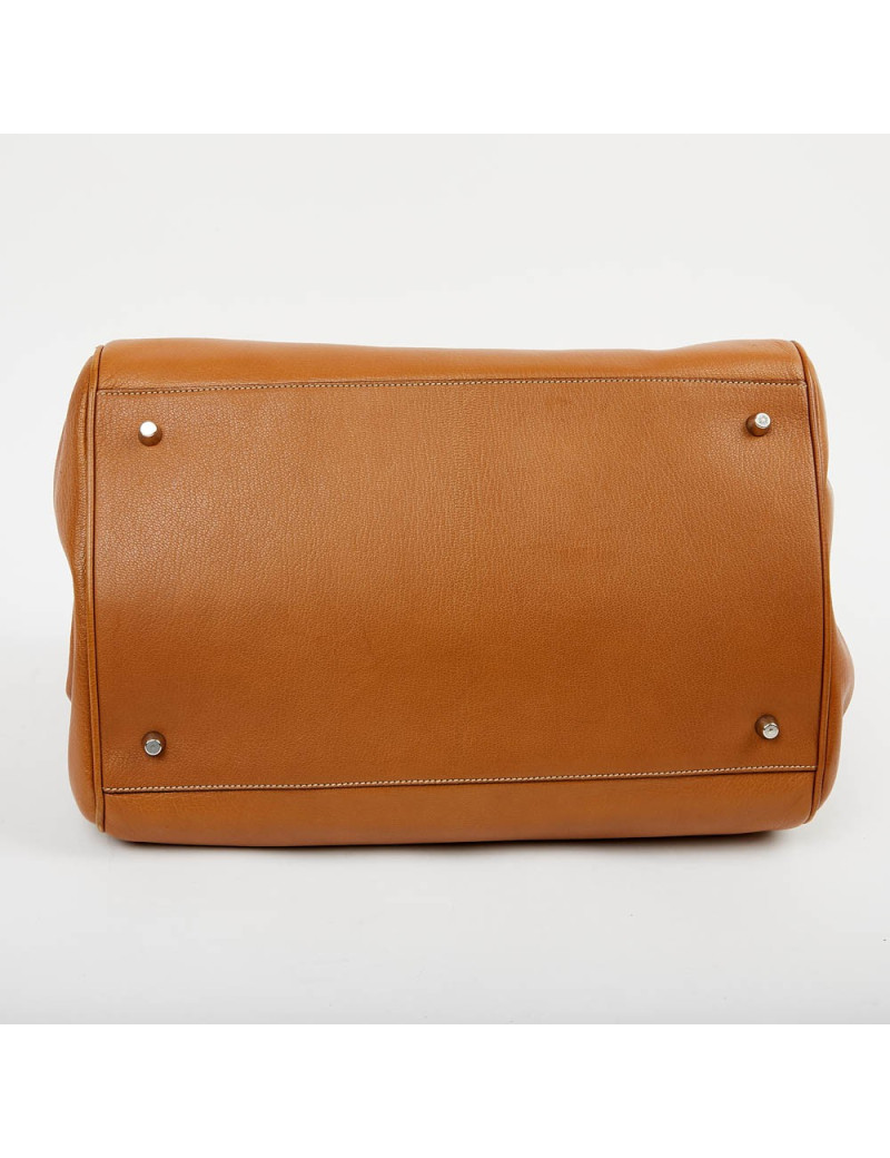 Mallette PRADA cuir beige 