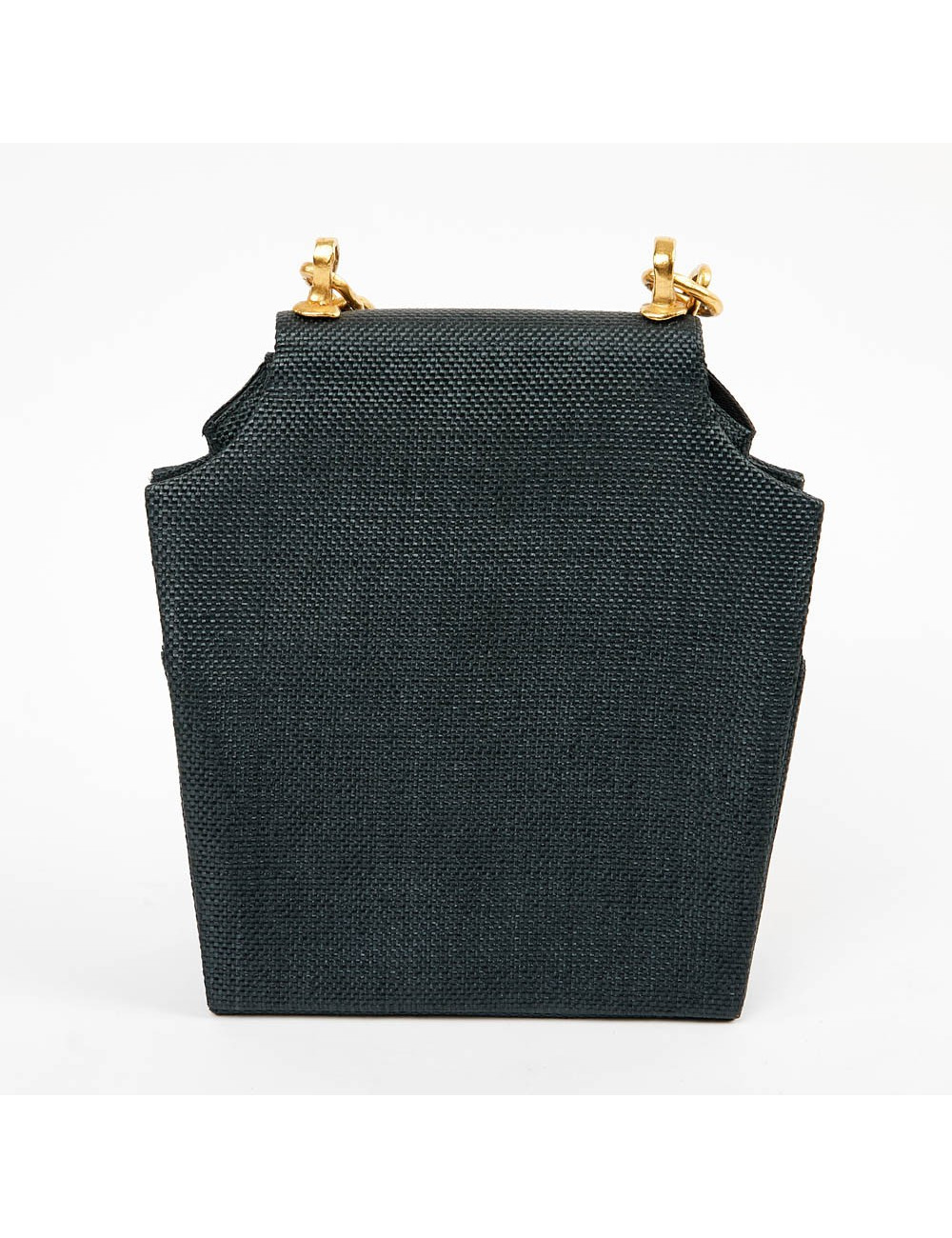 Sac CHRISTIAN LACROIX façon osier bleu