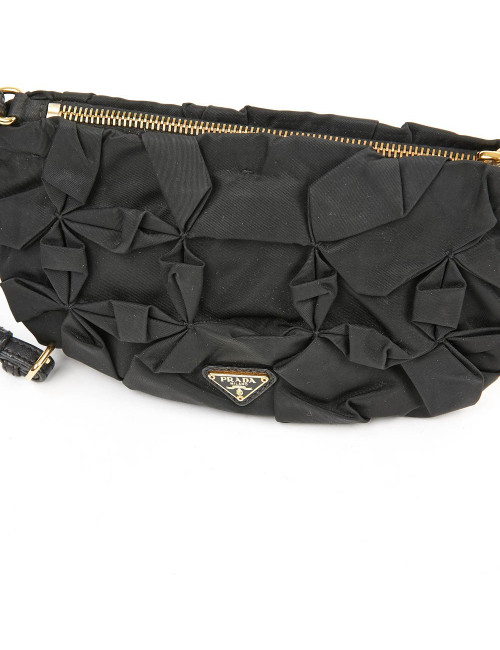 Pochette PRADA nylon noir