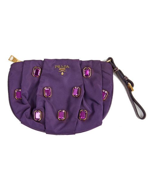 Pochette violette PRADA