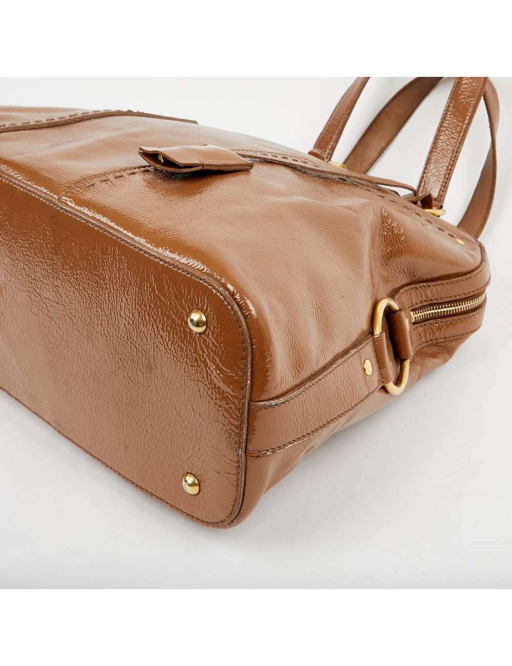 Sac verni YSL SAINT LAURENT beige