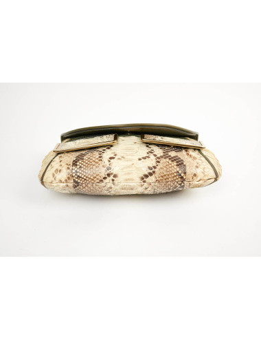 Sac CHLOE python beige 2