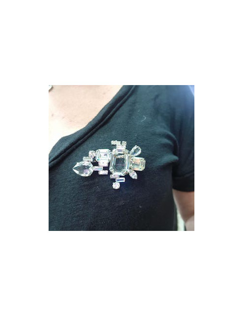 Broche Couture LACROIX en strass SWAROWSKI