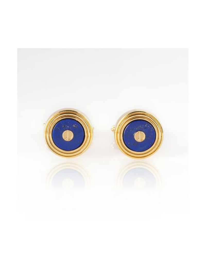 Boutons de manchette DUNHILL lapis lazuli