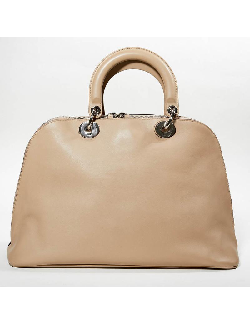 Sac DIOR cuir d'agneau beige