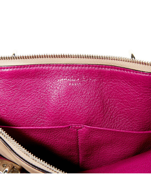 Sac DIOR cuir d'agneau beige