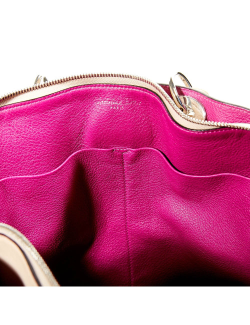 Sac DIOR cuir d'agneau beige