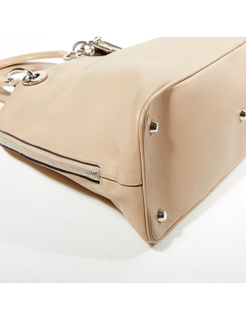 Sac DIOR cuir d'agneau beige