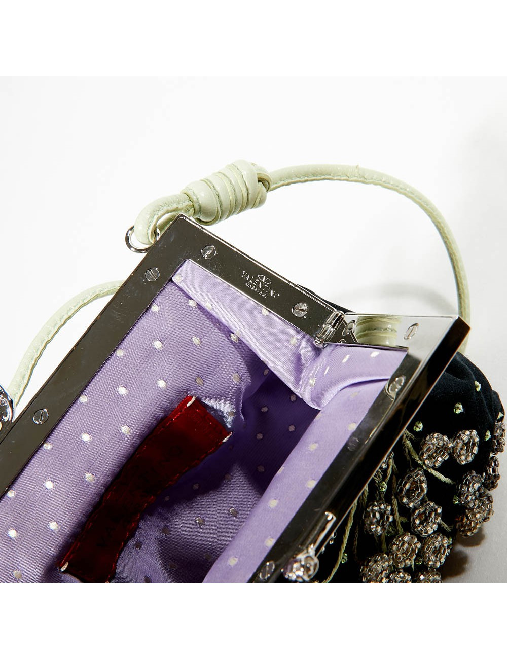 Sac du soir VALENTINO GARAVANI satin strass