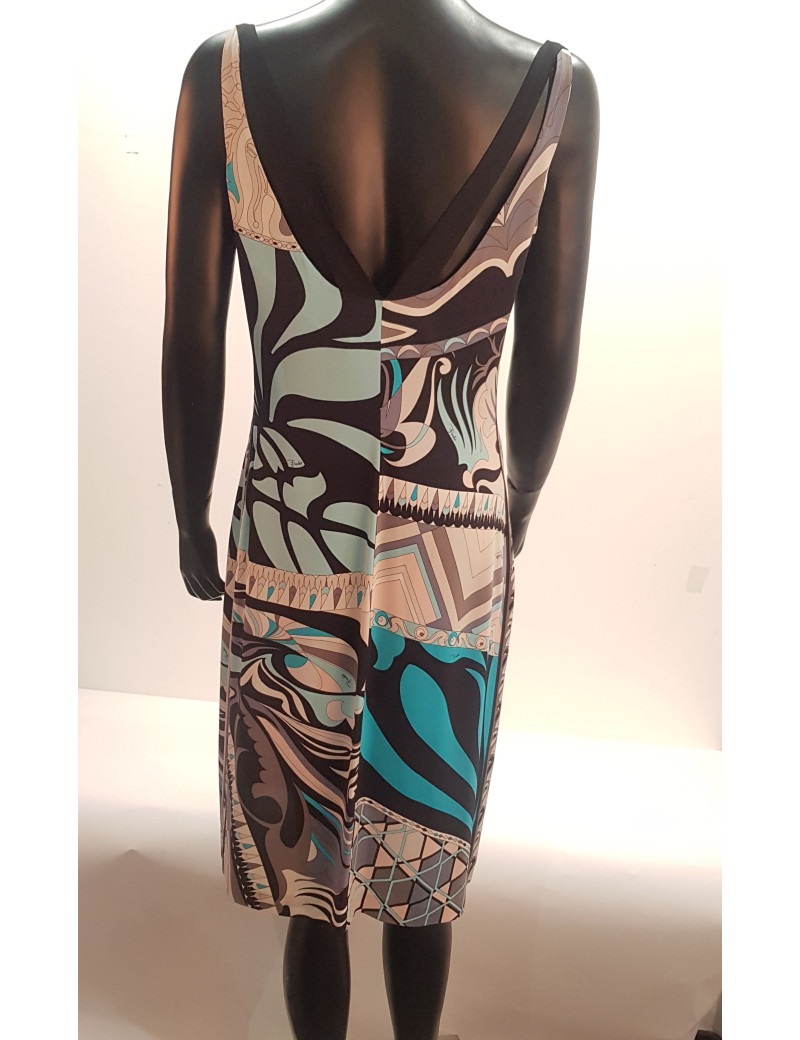 Robe EMILIO PUCCI bleu