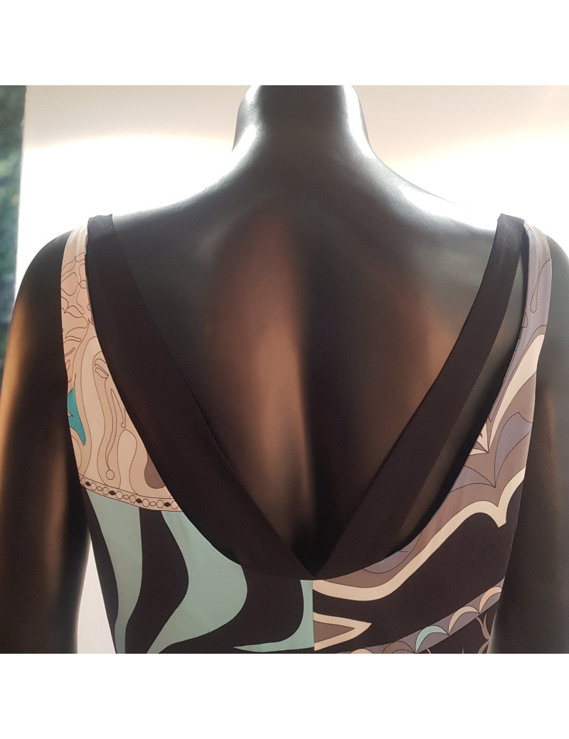 Robe EMILIO PUCCI bleu