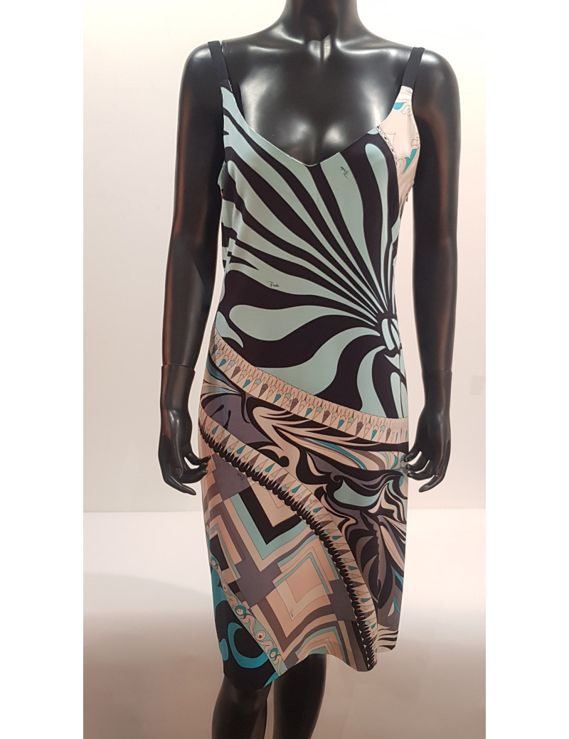 Robe EMILIO PUCCI bleu