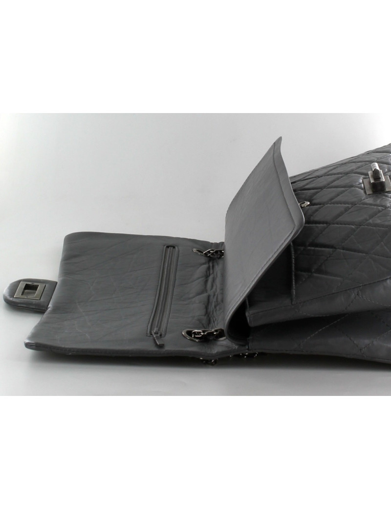 Sac Chanel 2.55 gris