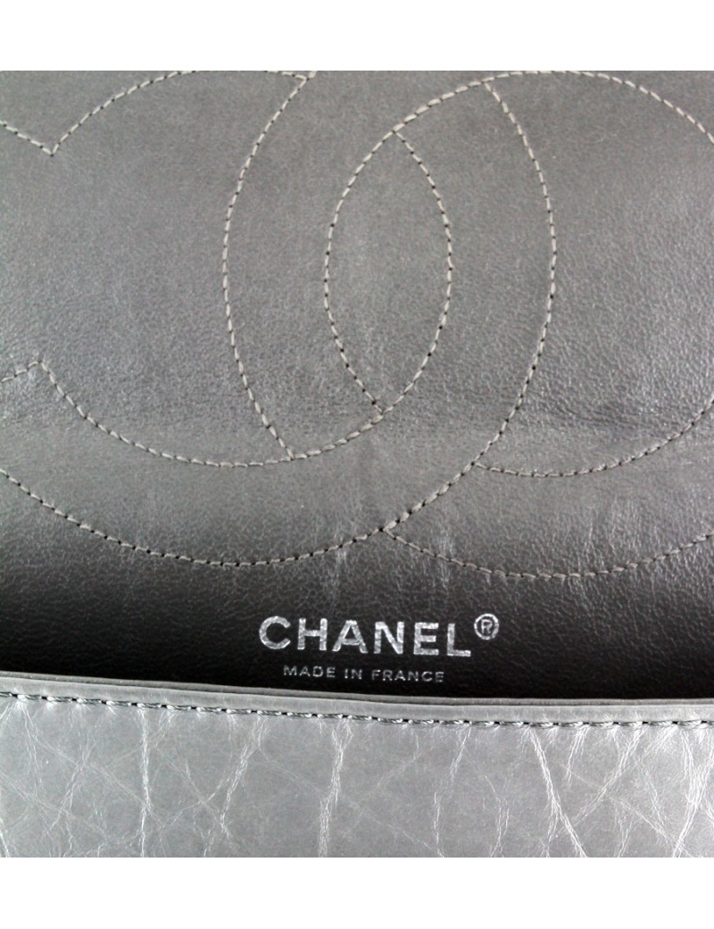 Sac Chanel 2.55 gris