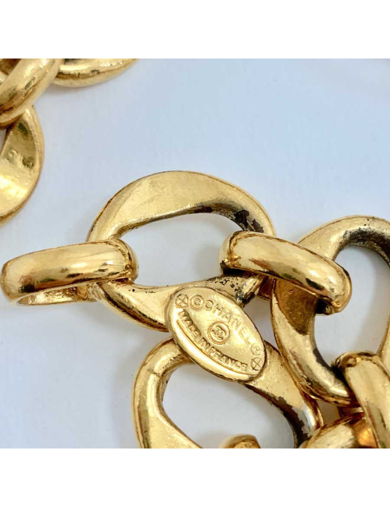 Ceinture pièce CHANEL chaine dorée