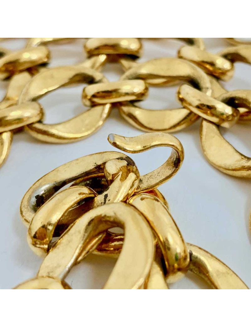 Ceinture pièce CHANEL chaine dorée