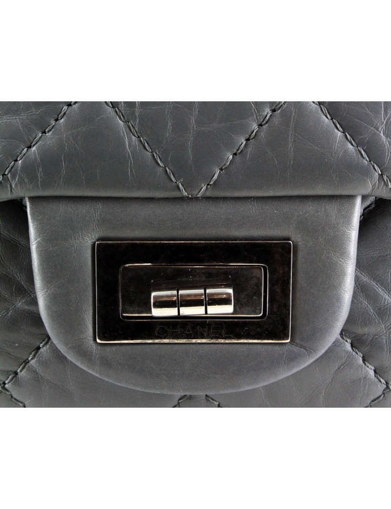 Sac Chanel 2.55 gris