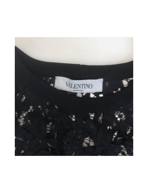 Haut dentelle VALENTINO noir