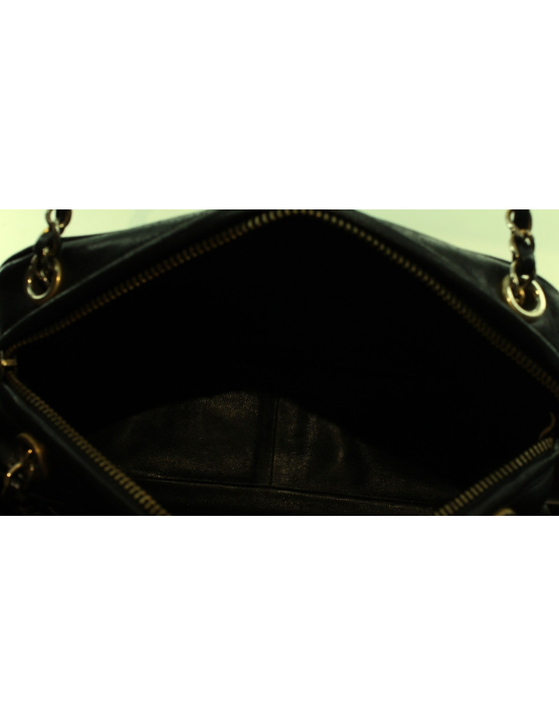 Sac Caméra CHANEL Vintage noir
