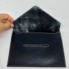 Porte cartes sans marque cuir box noir