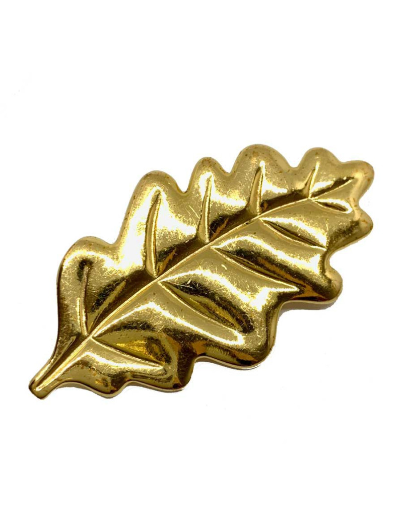 Broche feuille vintage