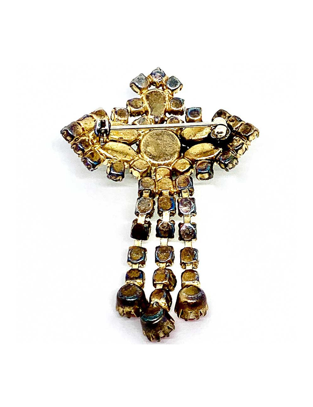 broche croix anonyme