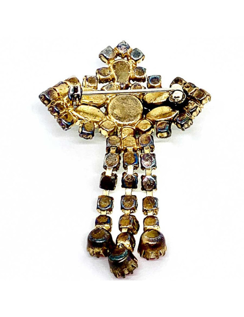 broche croix anonyme