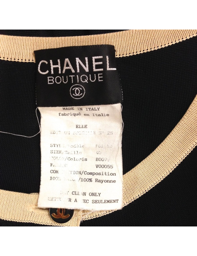 Gilet Chanel Vintage ELLE