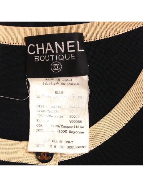 Gilet Chanel Vintage ELLE