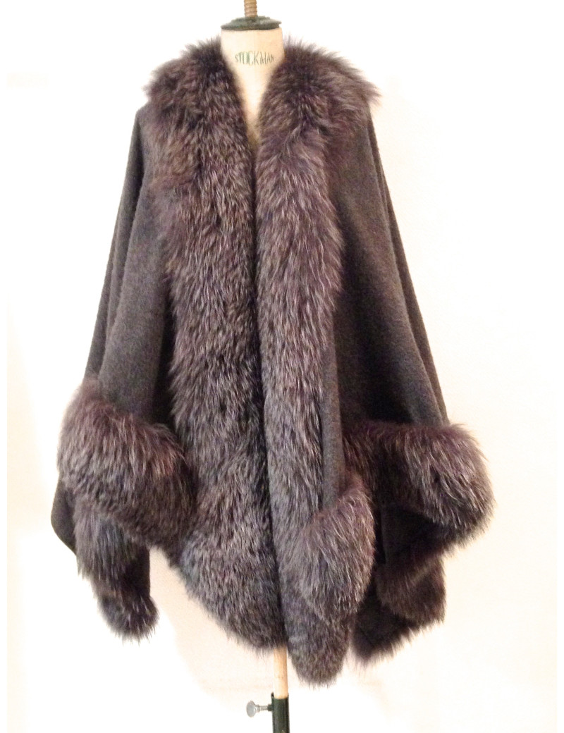 Etole CHRISTIAN DIOR COUTURE cachemire renard