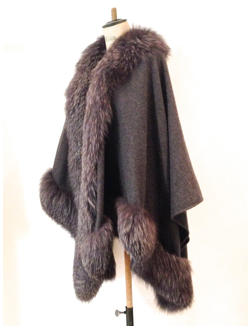 Etole CHRISTIAN DIOR COUTURE cachemire renard