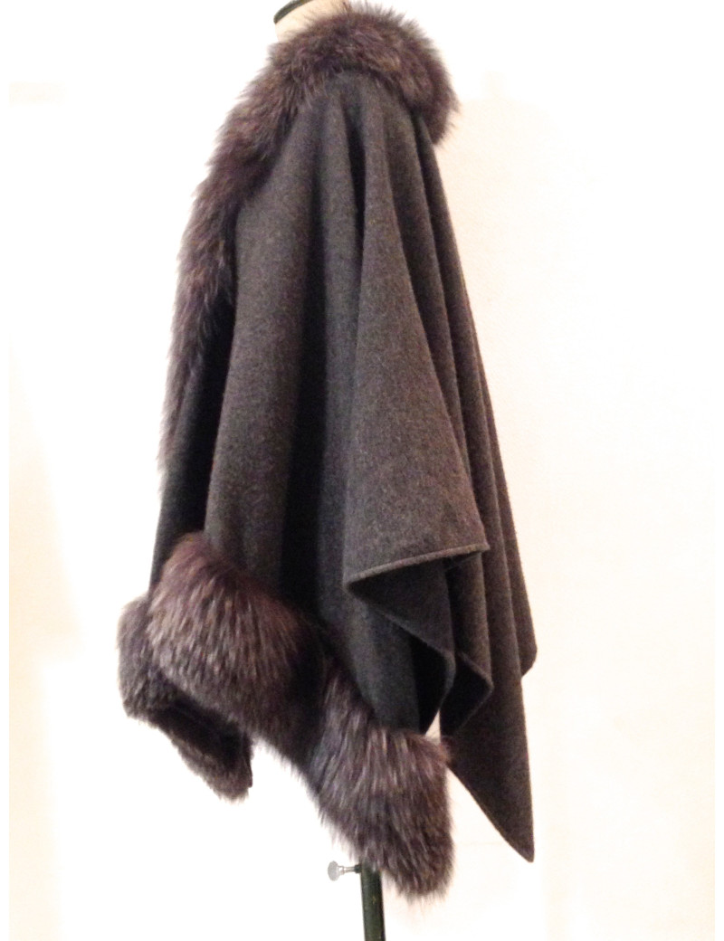 Etole CHRISTIAN DIOR COUTURE cachemire renard