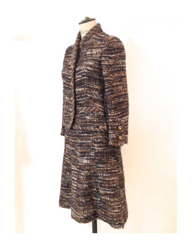 Tailleur haute couture CHANEL en tweed