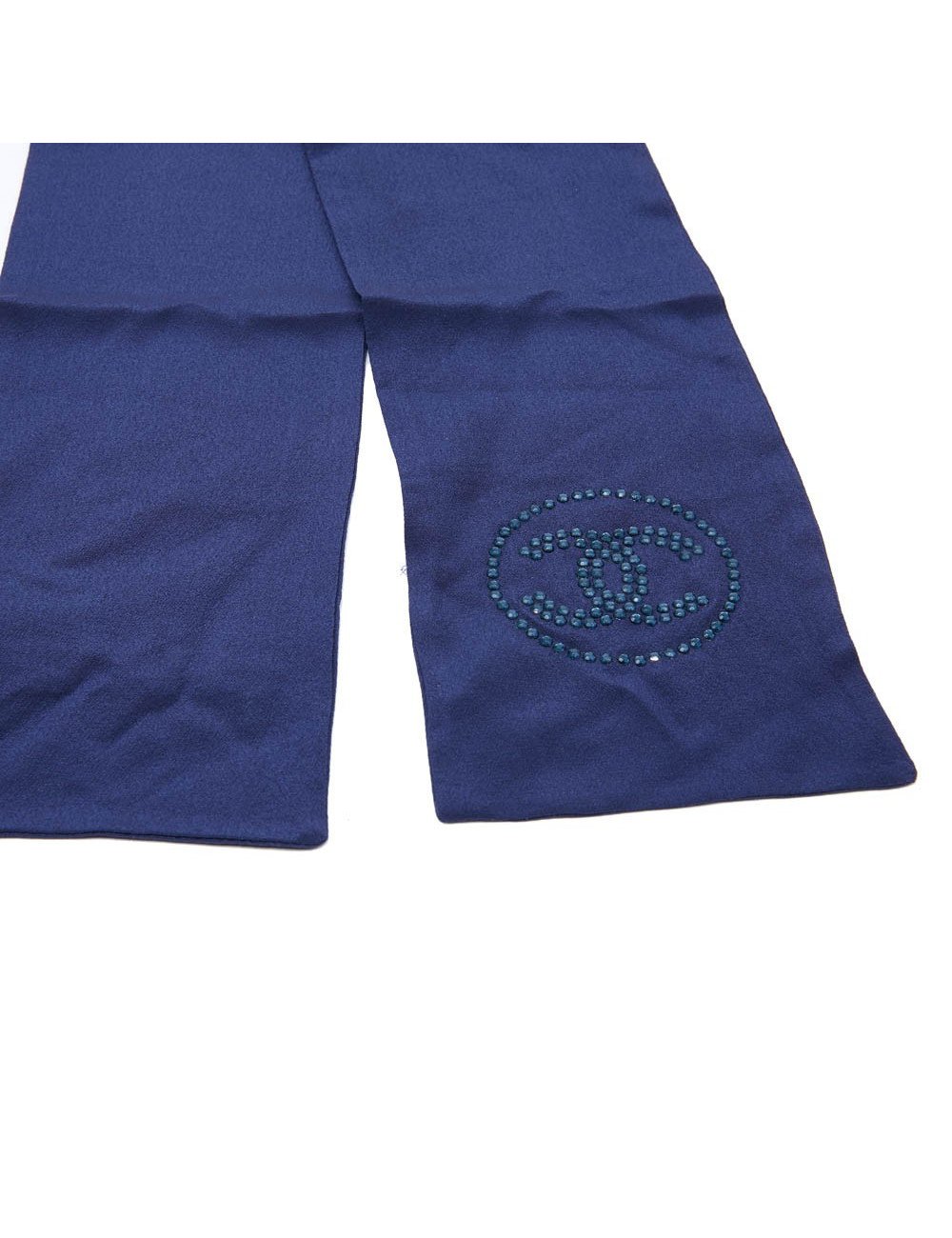 Twilly CHANEL soie bleue