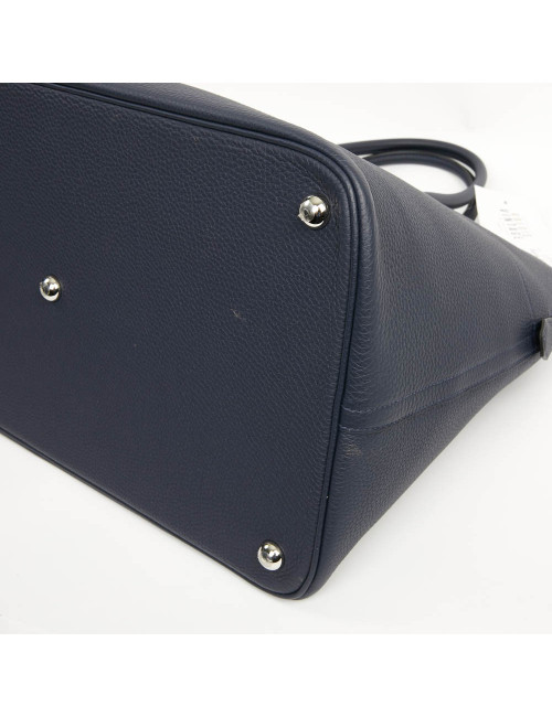 Bolide HERMES Shark togo bleu nuit