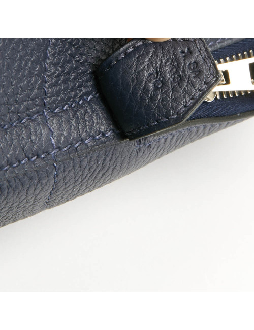 Bolide HERMES Shark togo bleu nuit