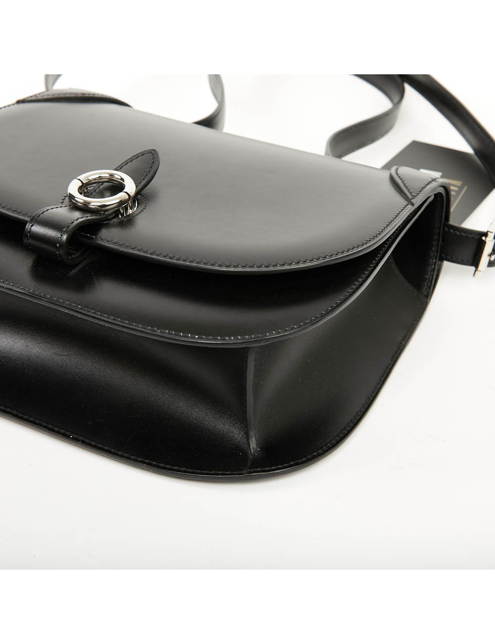 Sac à main MOYNAT cuir lisse noir