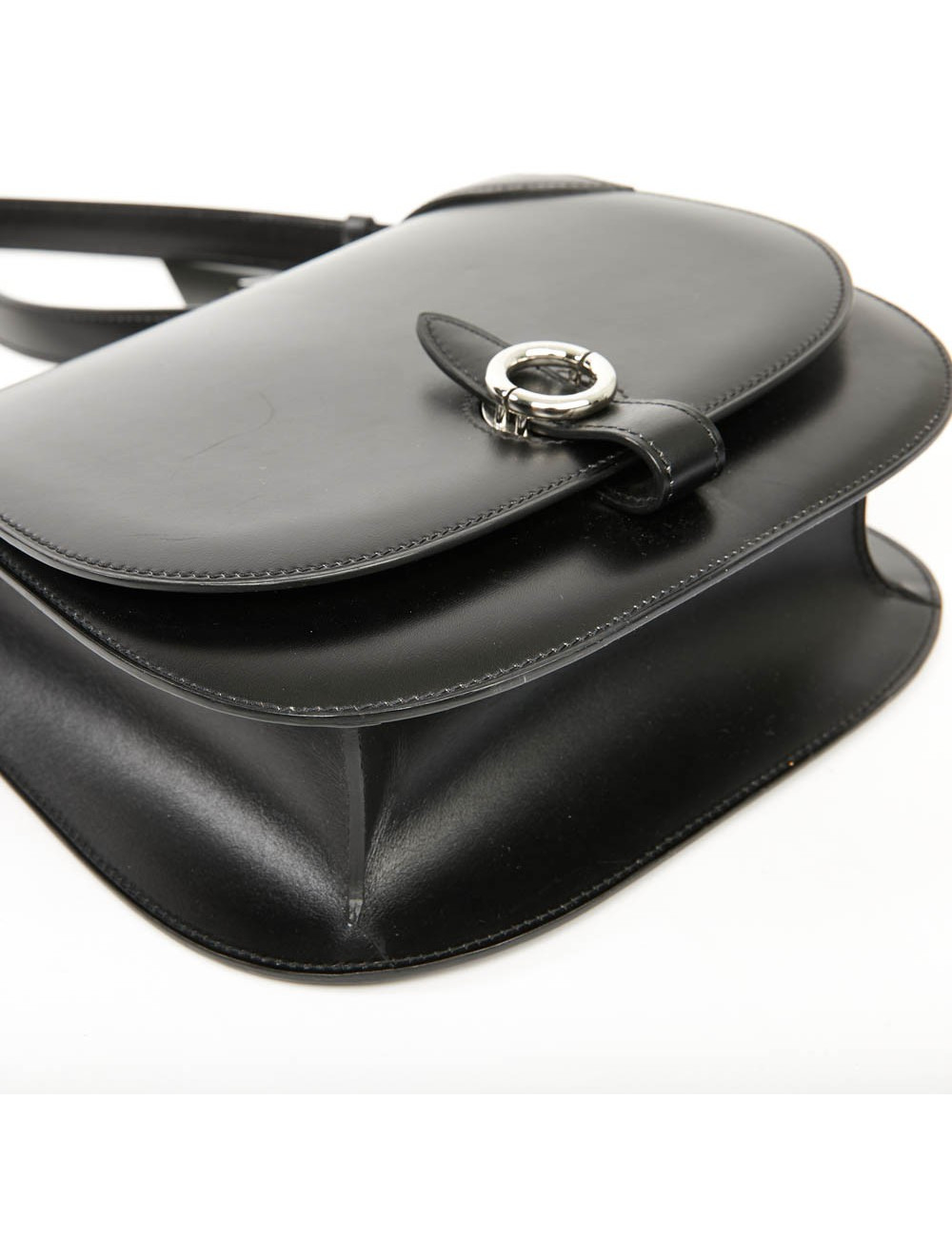 Sac à main MOYNAT cuir lisse noir