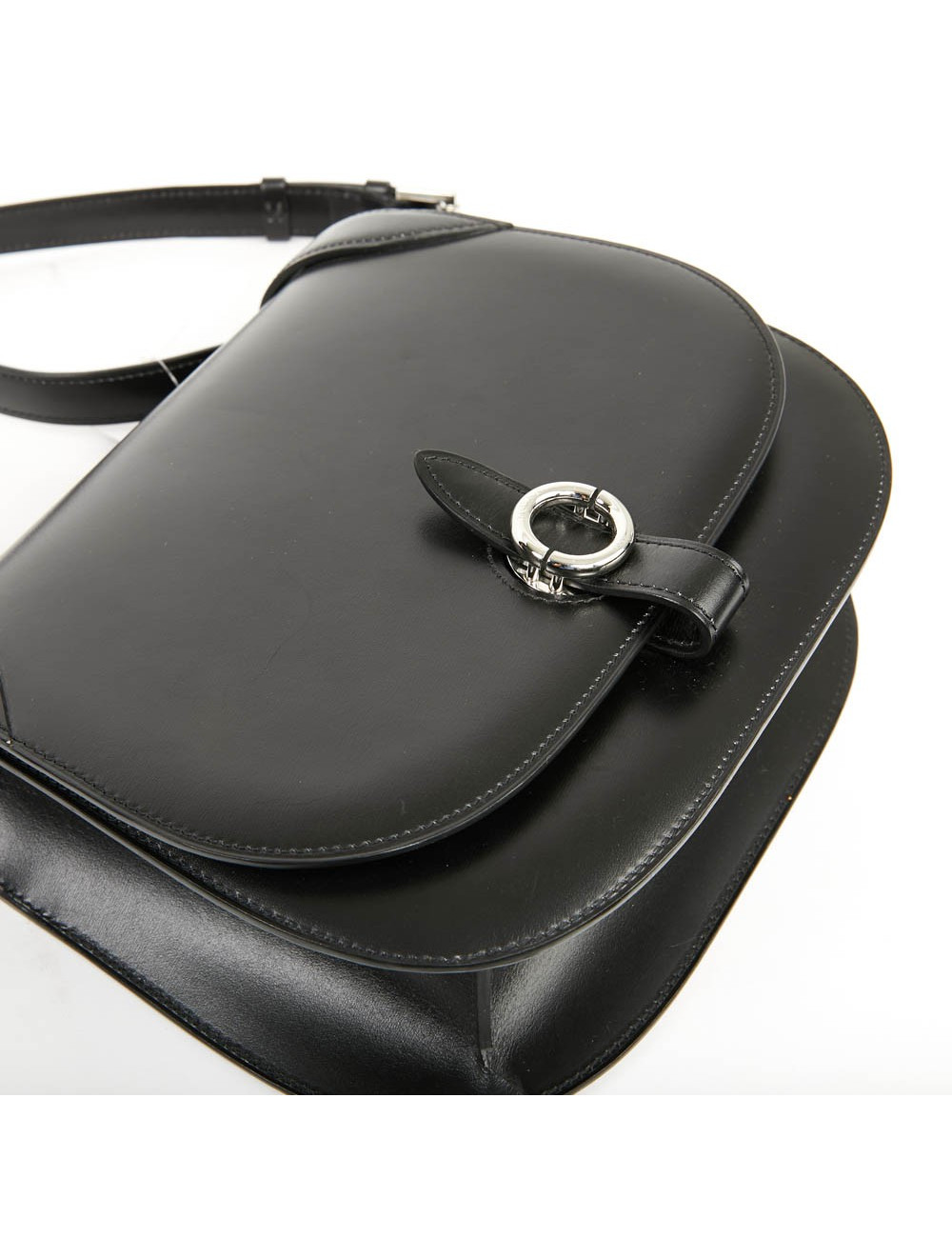 Sac à main MOYNAT cuir lisse noir